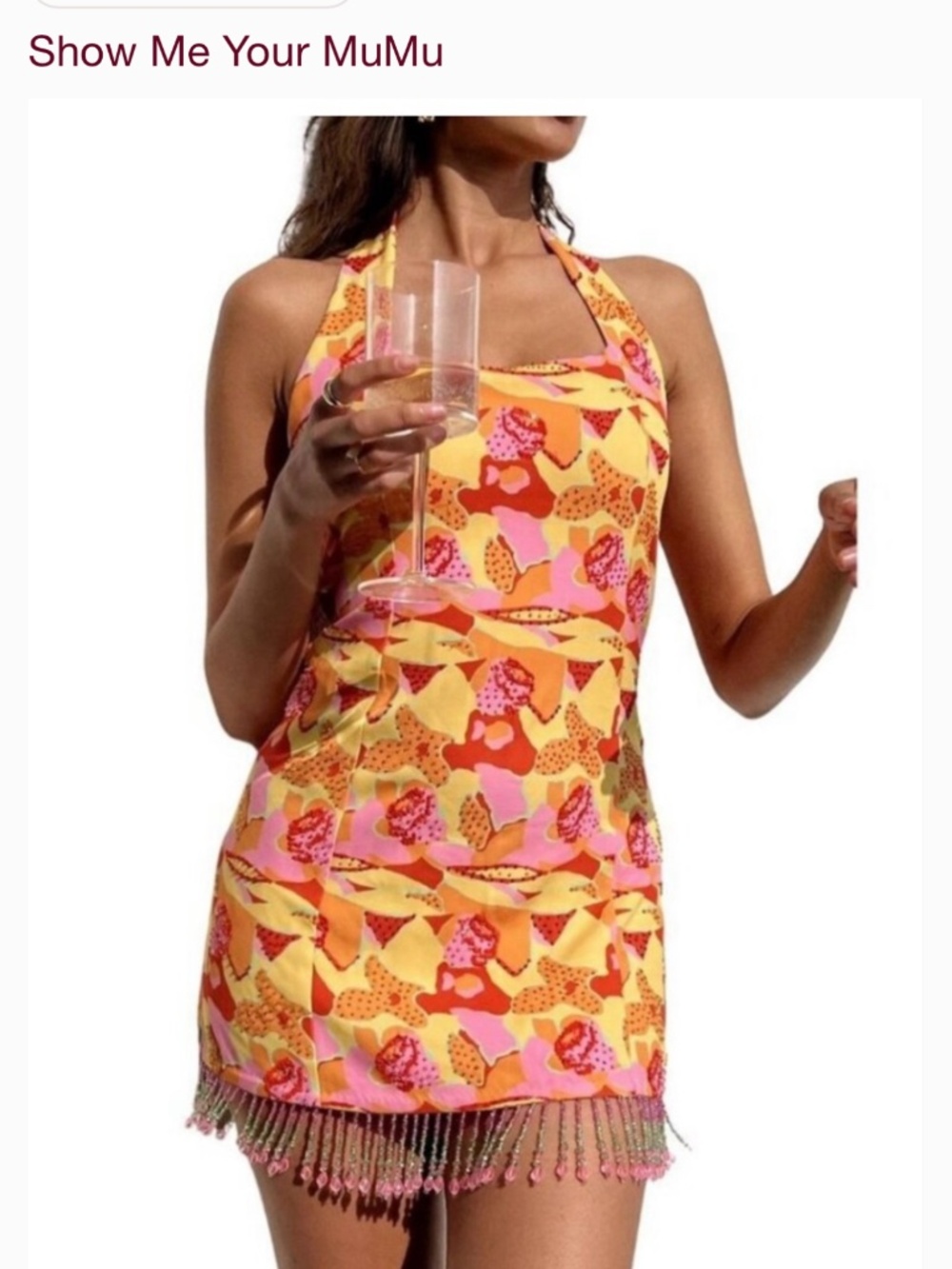 Show me your Mumu Samba Mini dress